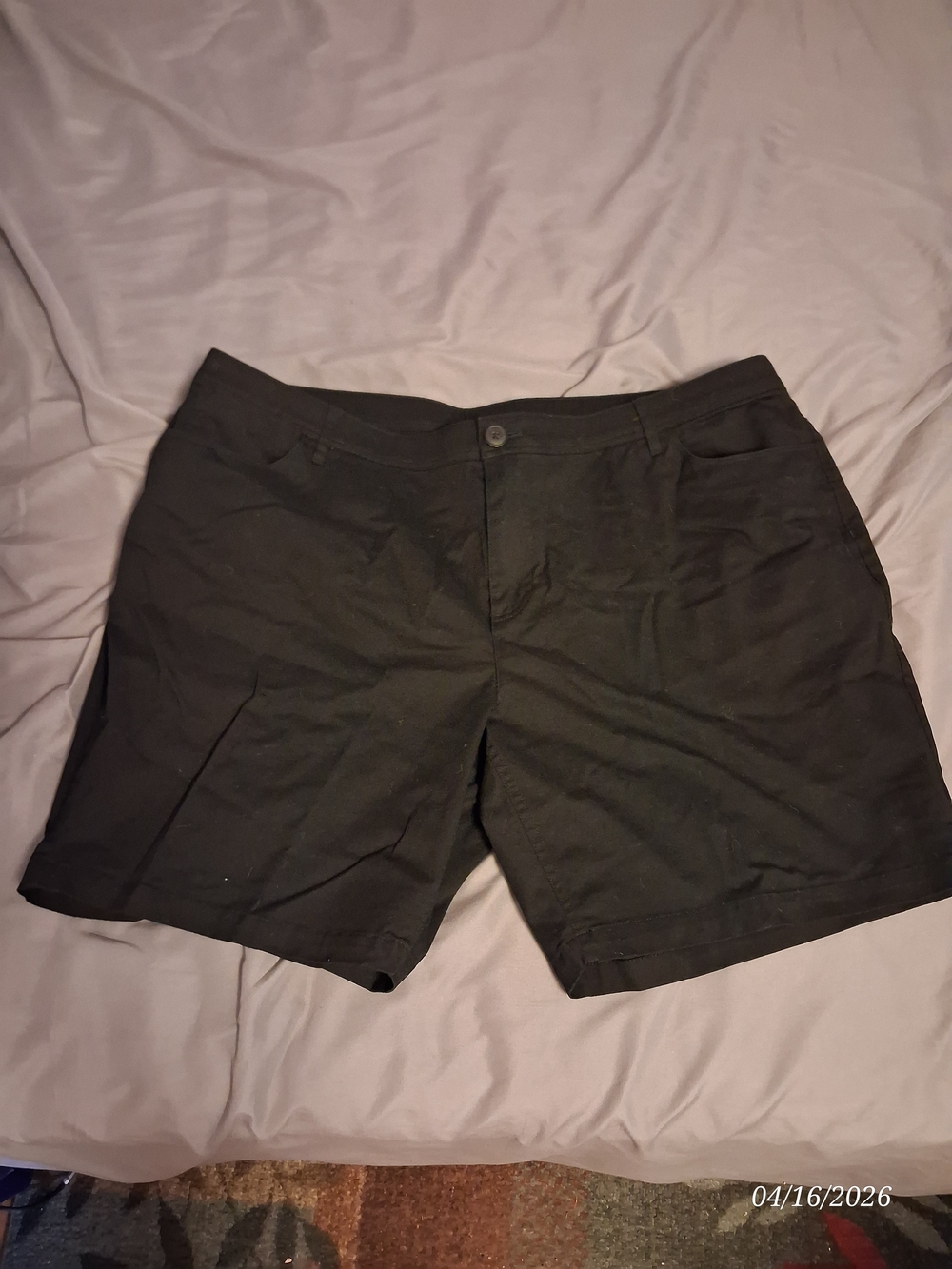 CJ Banks Black Bermuda Shorts
